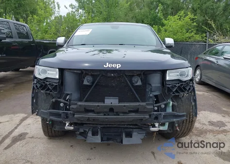 2015 Jeep Grand Cherokee Overland z USA, uszkodzony, nr VIN 1C4RJECG4FC920330